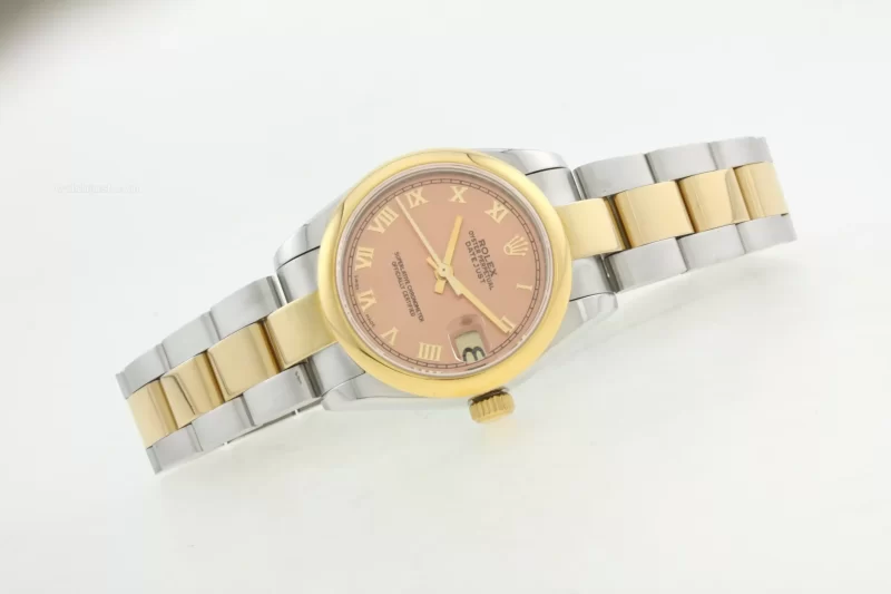 Rolex Datejust Automatic Movement Two Tone with Champagne Dial Roman Marking - Image 3